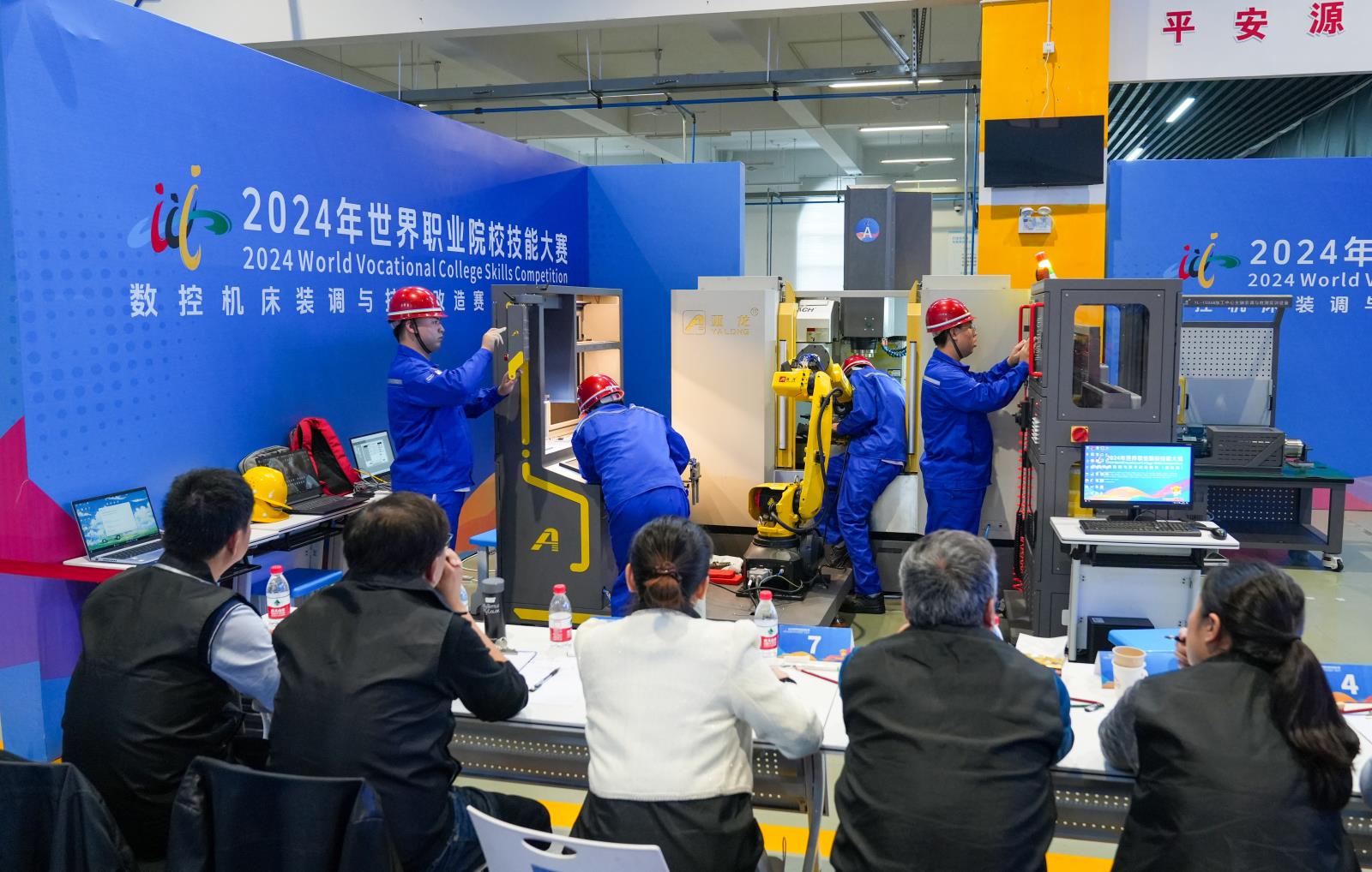 世界职业院校技能大赛总决赛数控机床赛项在维多利亚老品牌76696vic成功举办